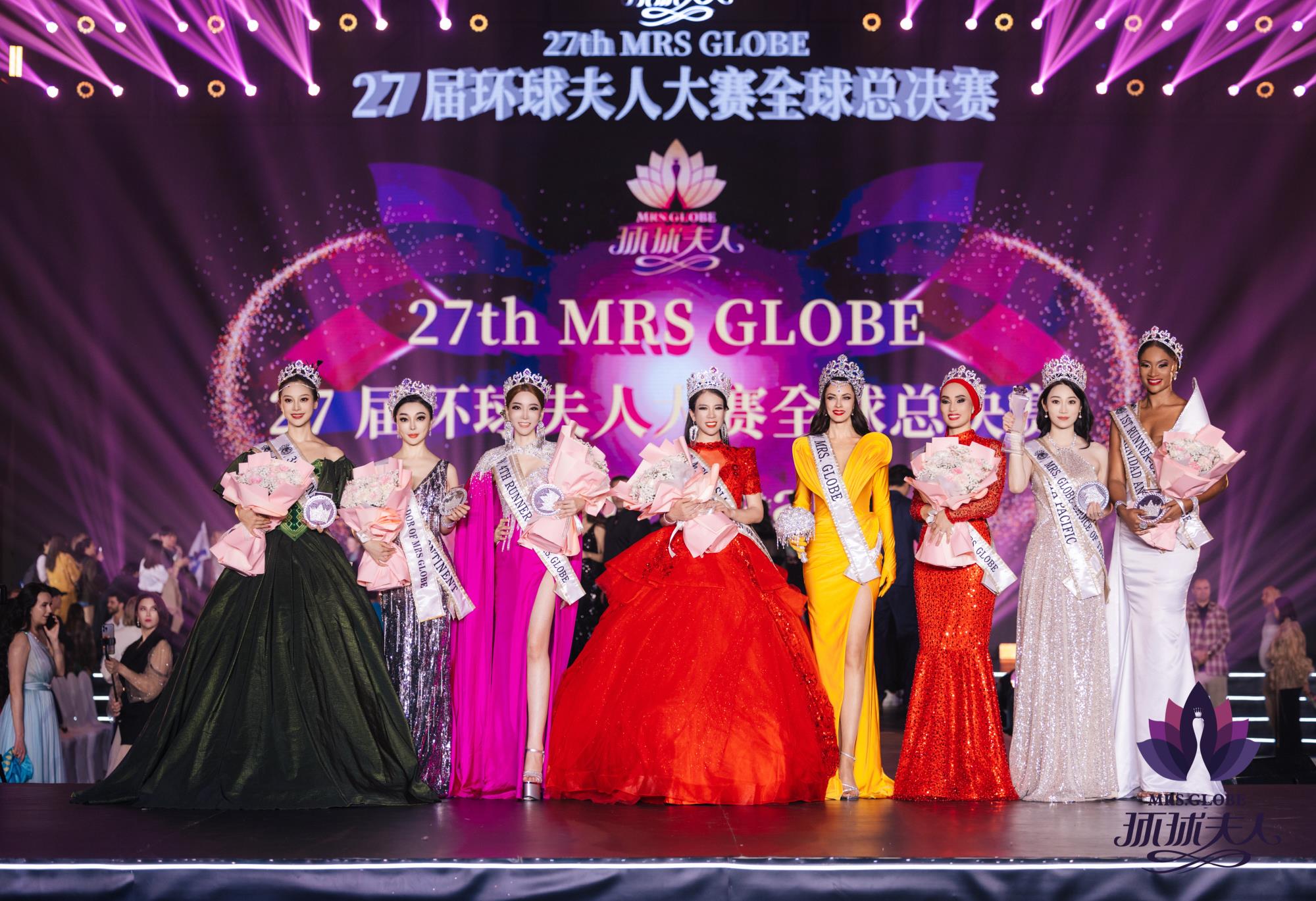 刘熙婷荣获第27届环球夫人全球总决赛年度总冠军、亚洲总冠军